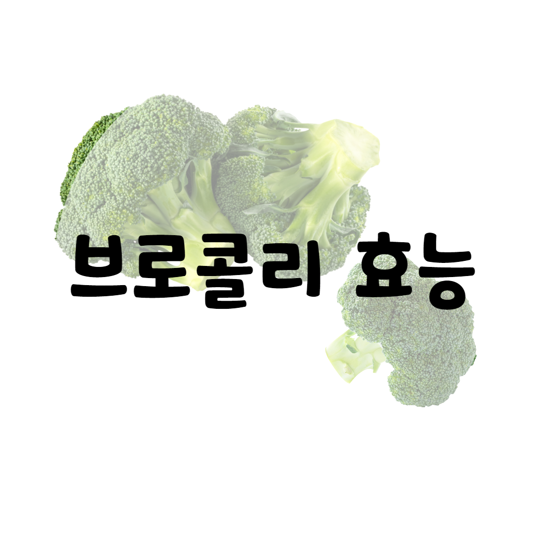  브로콜리 효능 10가지