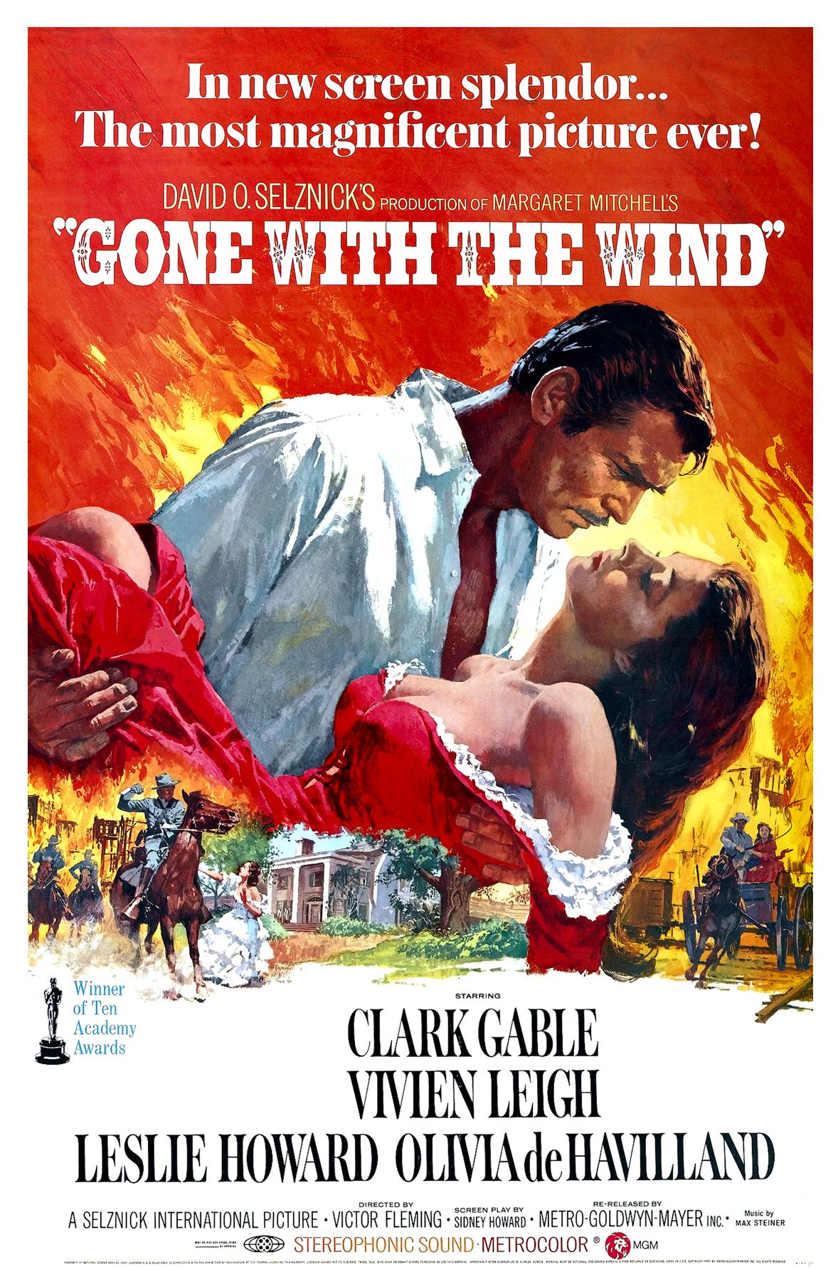 영화 바람과 함께 사라지다 포스터