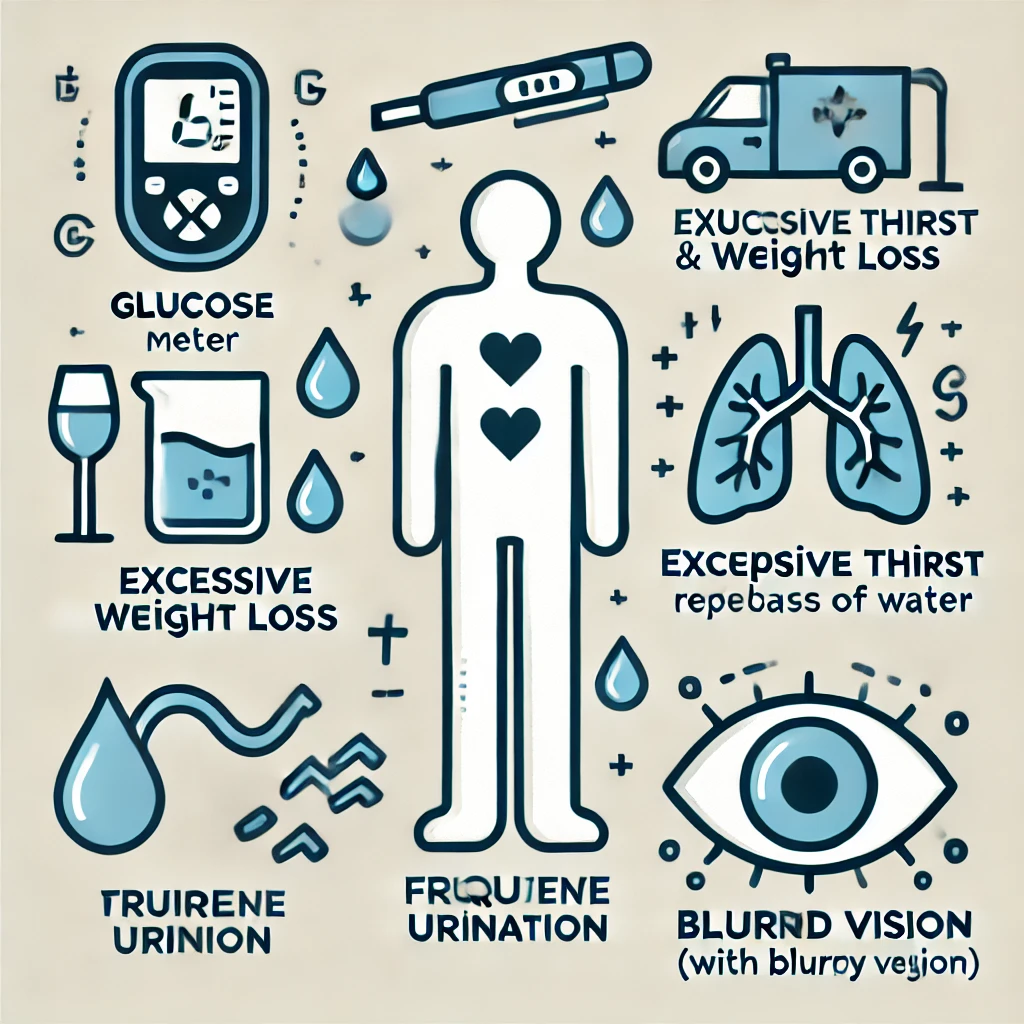 갑작스럽게 살이 빠지는 이유와 그 원인 - 2. 당뇨병 (Diabetes)