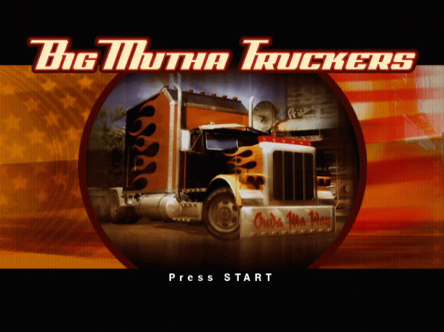  유테크닉스 (Eutechnyx) - 빅 무타 트럭커 북미판 Big Mutha Truckers USA (게임큐브 - GC - iso 다운로드)