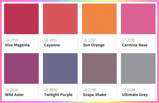 Viva Magenta-컬러 매치-컬러 매치-8 Styles-Third Style