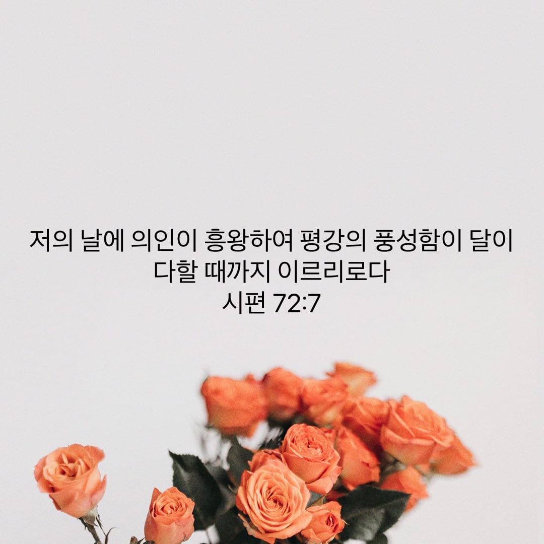  기독교 추석 인사말, 성경 말씀 카드