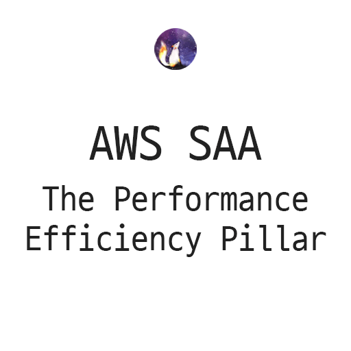  AWS SAA - The Performance Efficiency Pillar (성능 효율성 원칙)