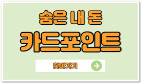 숨은 카드 포인트 찾기