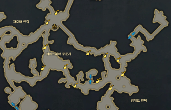  쿠르잔 남부 고고학 위치