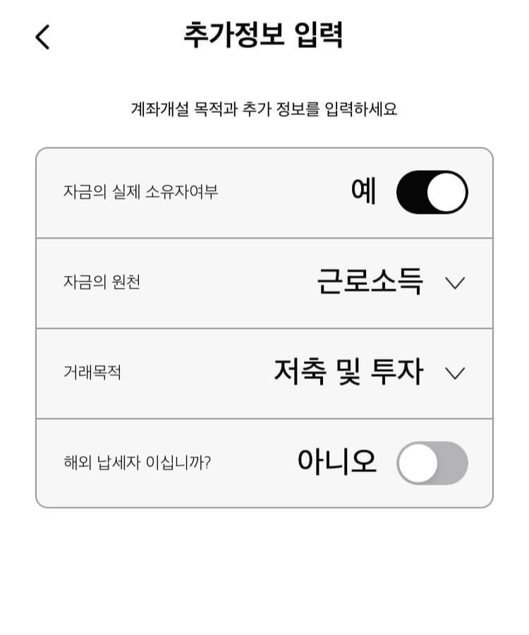 추가정보-입력화면-자금원천-등