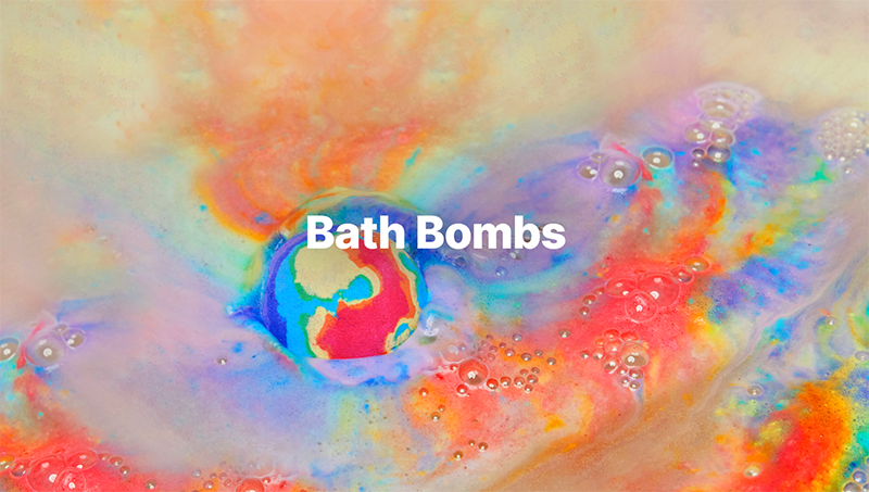 lush bath bombs