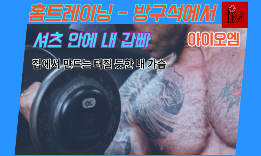  홈트레이닝 - 그 남자의 갑빠 (feat. 가슴 운동)