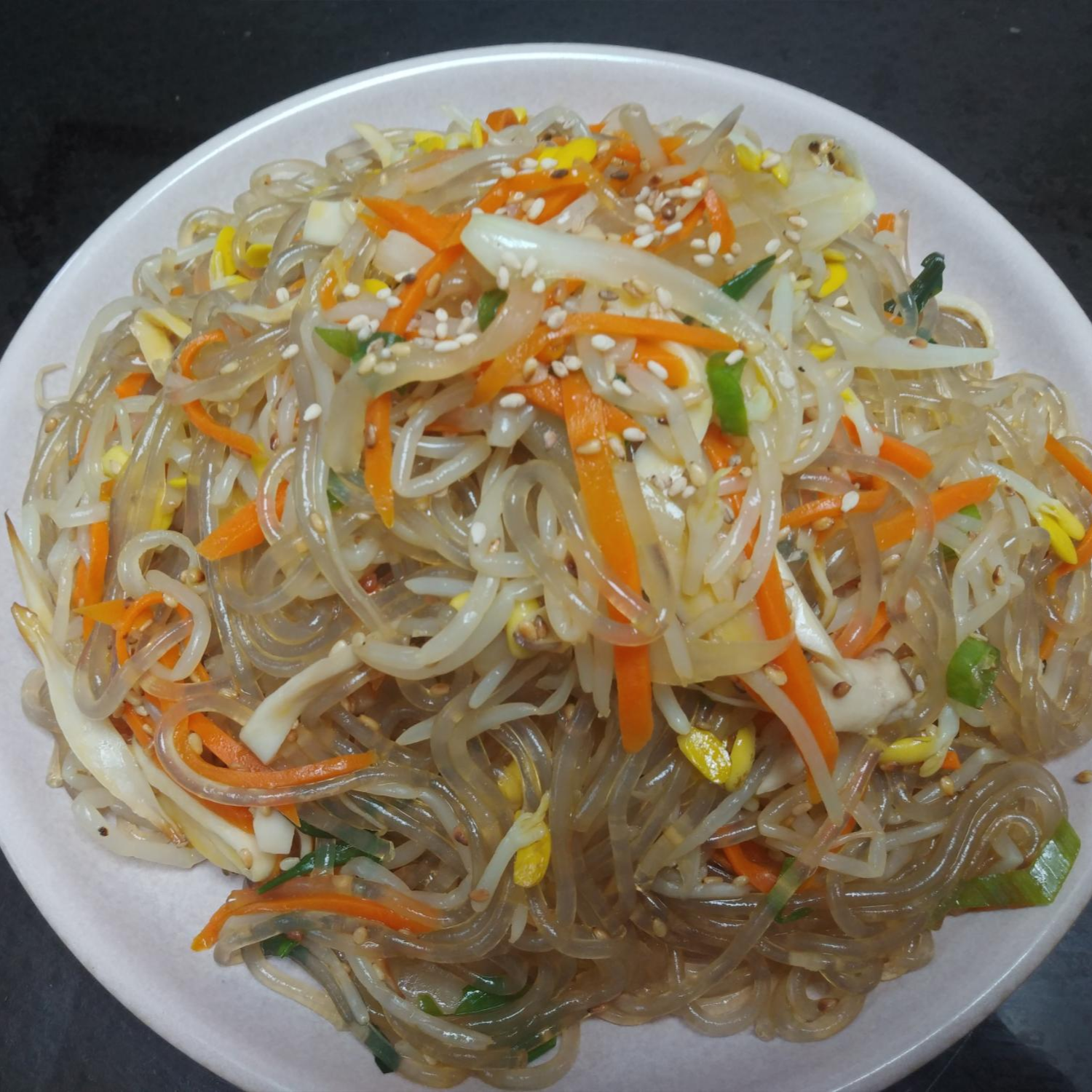  콩나물잡채와 콩나물냉채