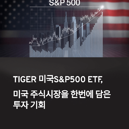 TIGER 미국S&P500 ETF, 미국 주식시장을 한번에 담은 투자 기회