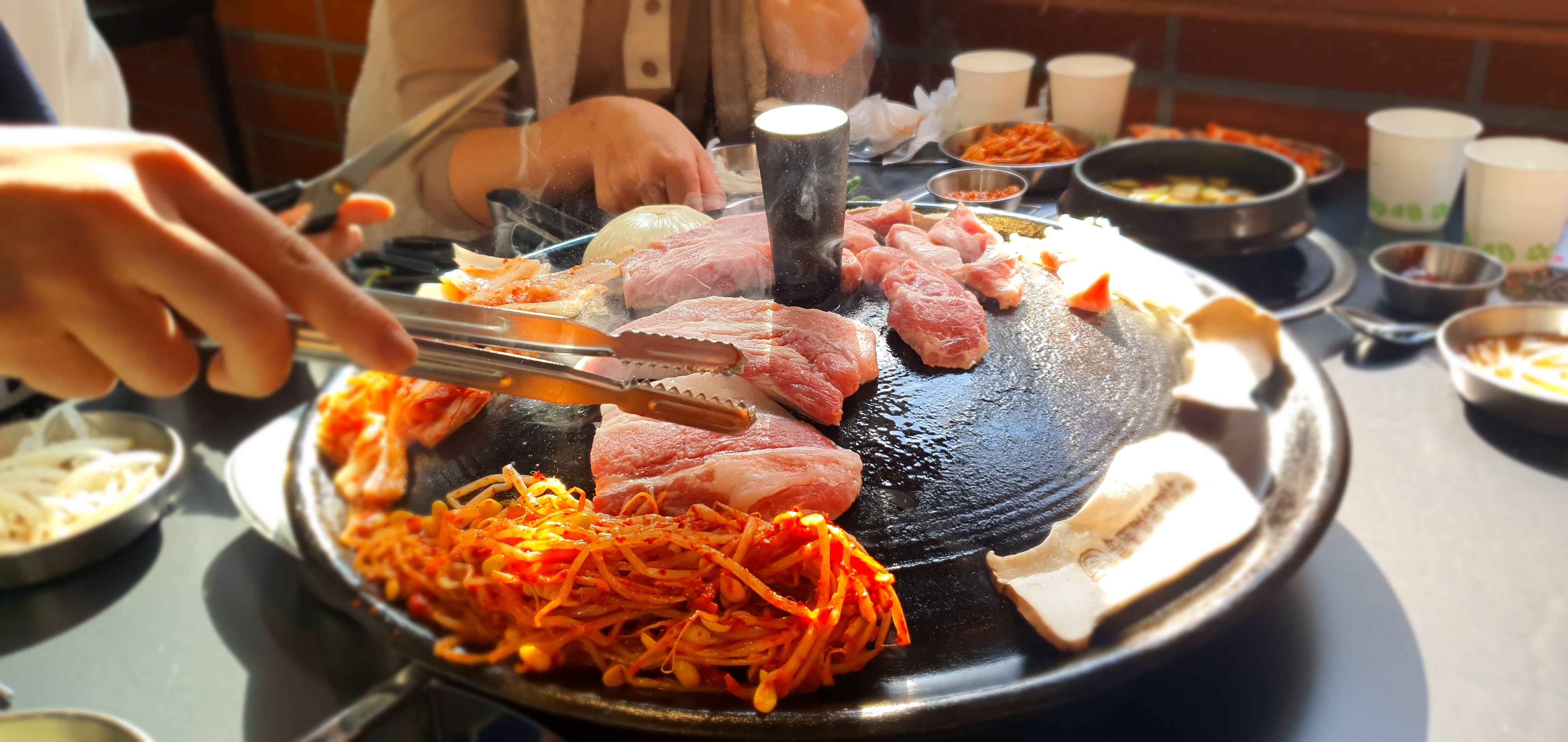  배곧아브뉴프랑 맛집 훈이네솥뚜껑삼겹살