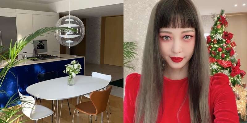  한예슬 ‘조명 180만원+의자 70만원’ 럭셔리 초고가 인테리어 자택 공개