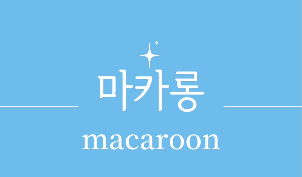 &#39;마카롱(macaroon)&#39;