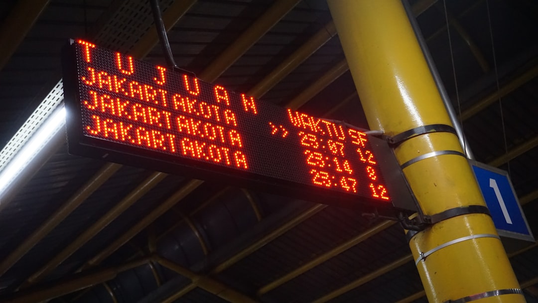 Train timetable