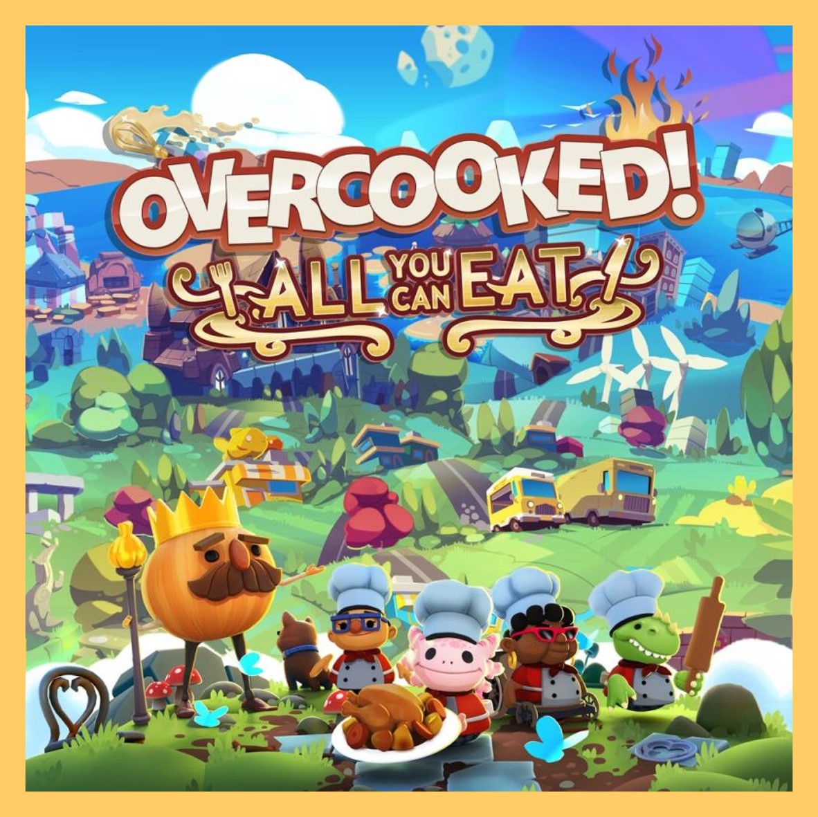  오버쿡드 올유캔잇 한글 무설치 (Overcooked! All You Can Eat)