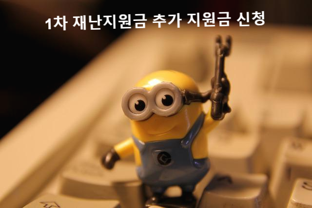  1차 재난지원금 추가 지원금 신청(50만원)