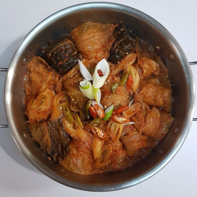 삼겹살김치말이