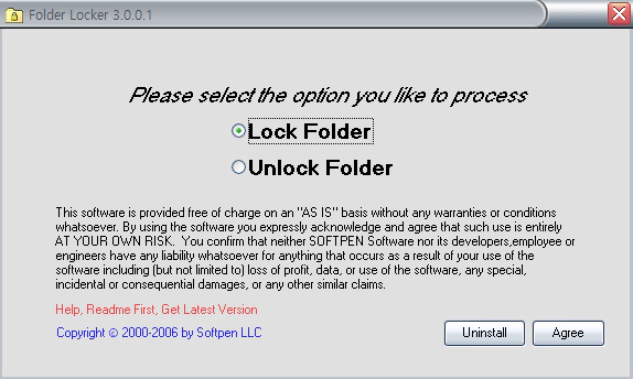 Sofpen-Folder-Locker-설치-2