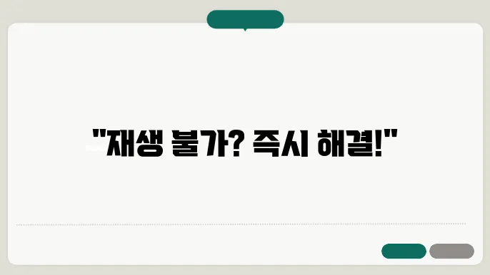 인터넷 동영상 재생 오류코드 224003 해결방법 안내 크롬, 사파리 브라우저