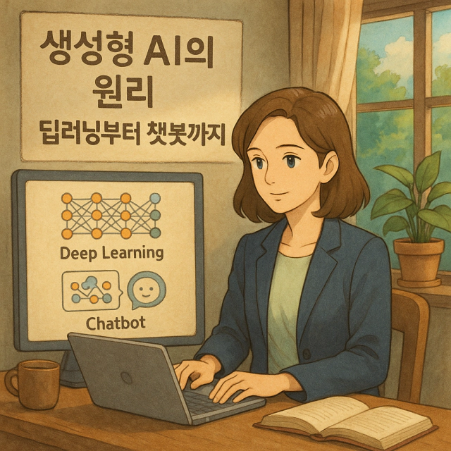 생성형 AI의 원리, 딥러닝부터 챗봇까지