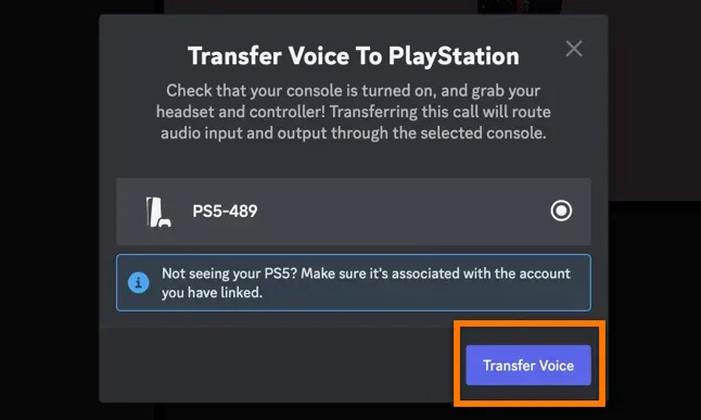 플레이스테이션 음성전송 확인