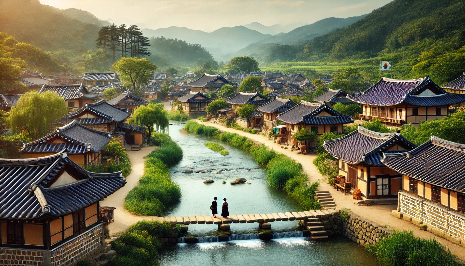 하회마을 풍경