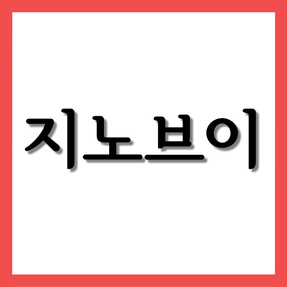 지노브이질연질캡슐, 효능/사용법/부작용 등 모든 것!