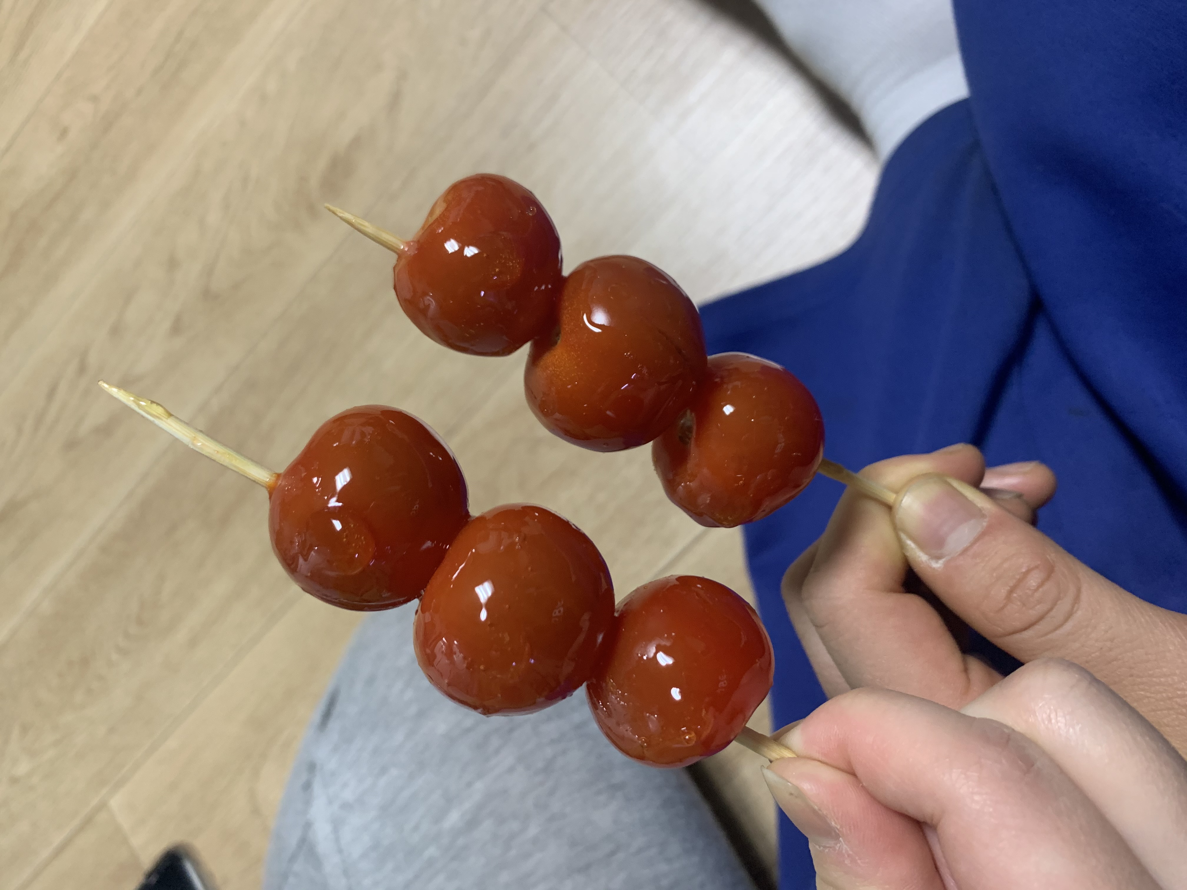  토마토 탕후루 만들기/ 탕후루 만드는 법 GS 토마토 탕후루 키트