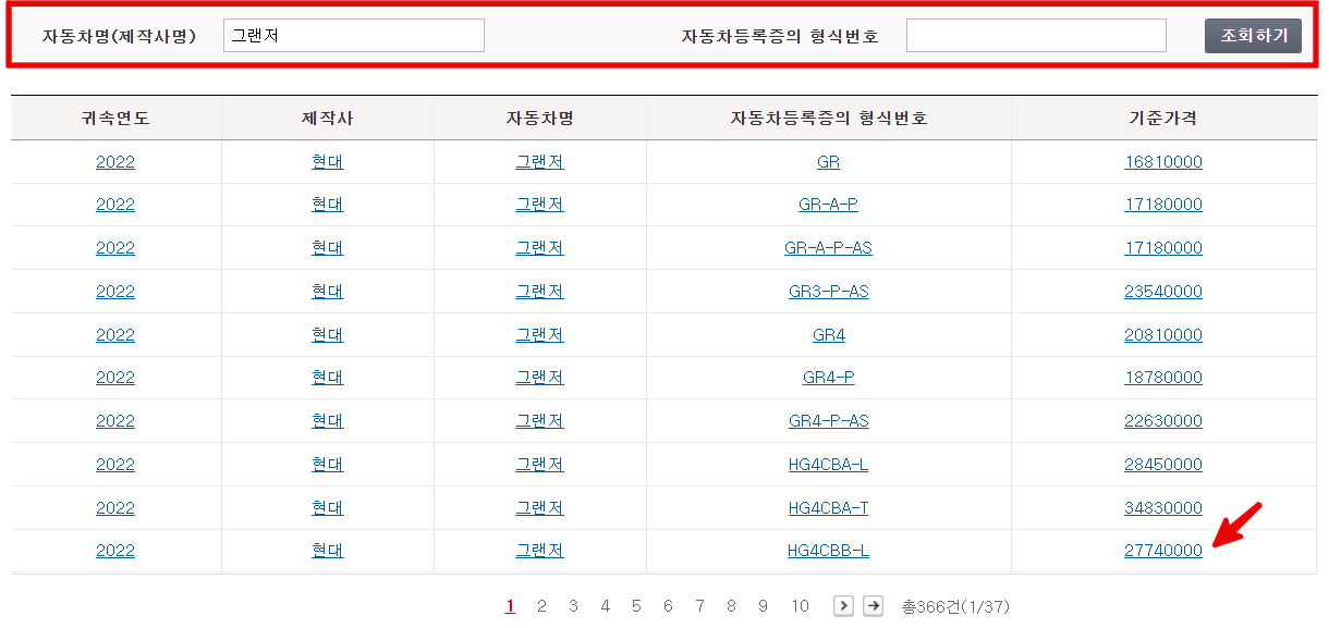 승용차-시가표준액-검색을-위한-자동차명-조회하기