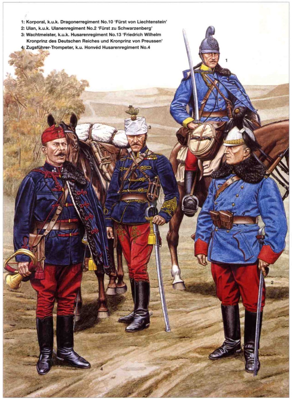 오스트리아-헝가리군 기병