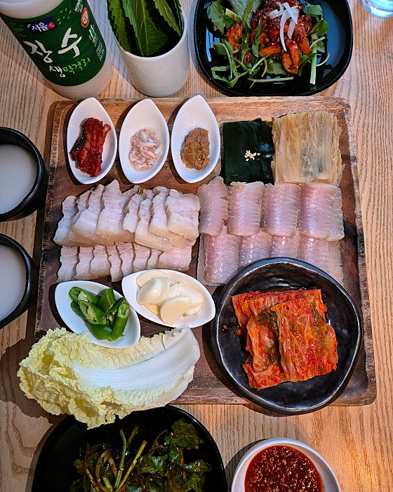 홍어전문점은 