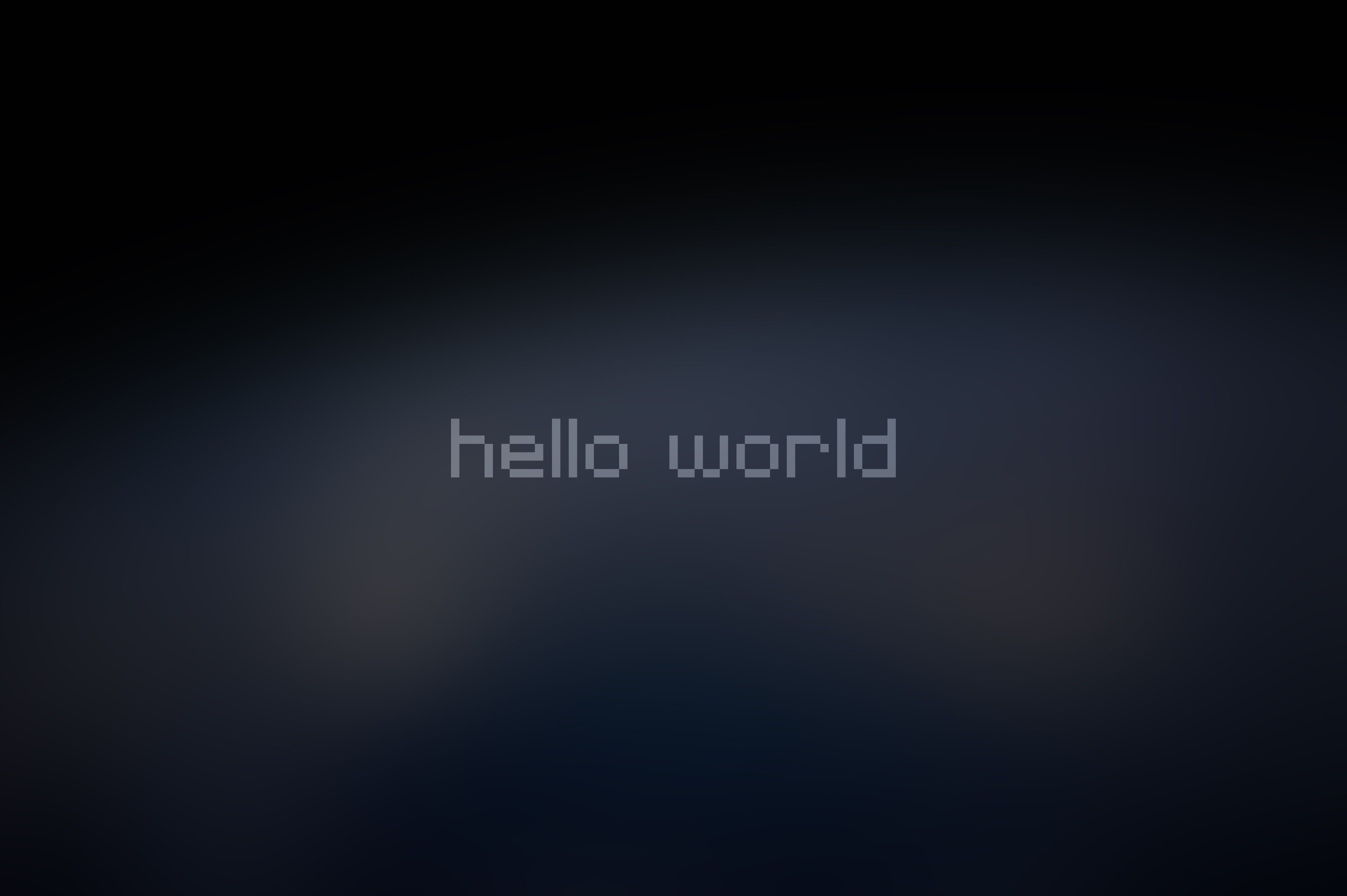  Hello World