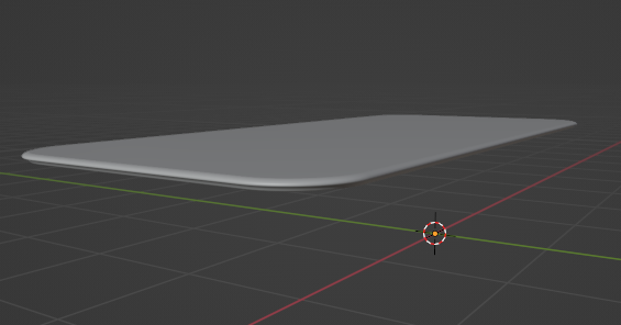 Geometry로 작업한 테이블 윗부분