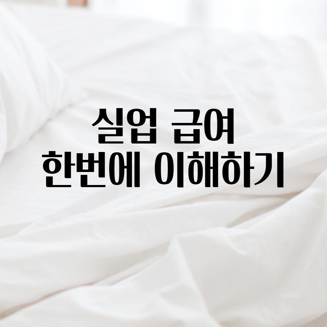  실업급여 대상자, 수급요건, 신청절차, 재취업 활동 범위는?