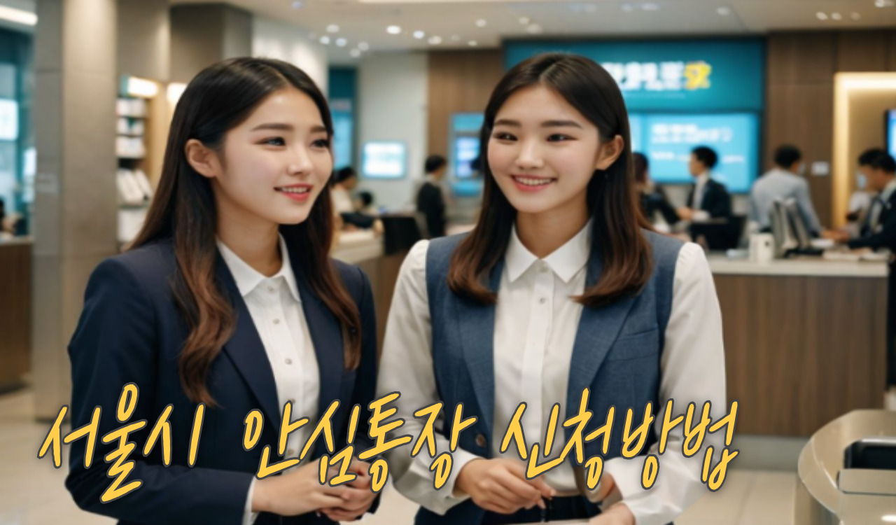 안심통장 신청방법