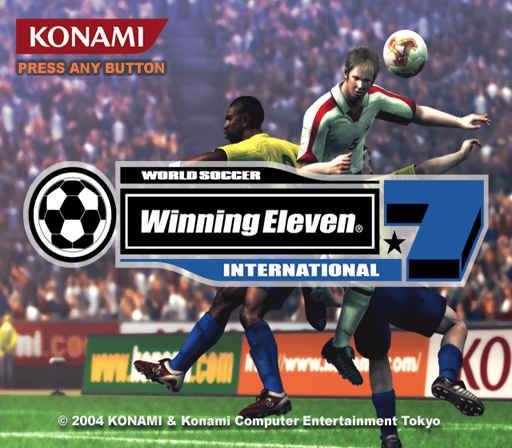  코나미 / 스포츠 - 월드사커 위닝일레븐 7 인터내셔널 ワールドサッカー ウイニングイレブン7 インターナショナル - World Soccer Winning Eleven 7 International (PS2 - iso 다운로드)