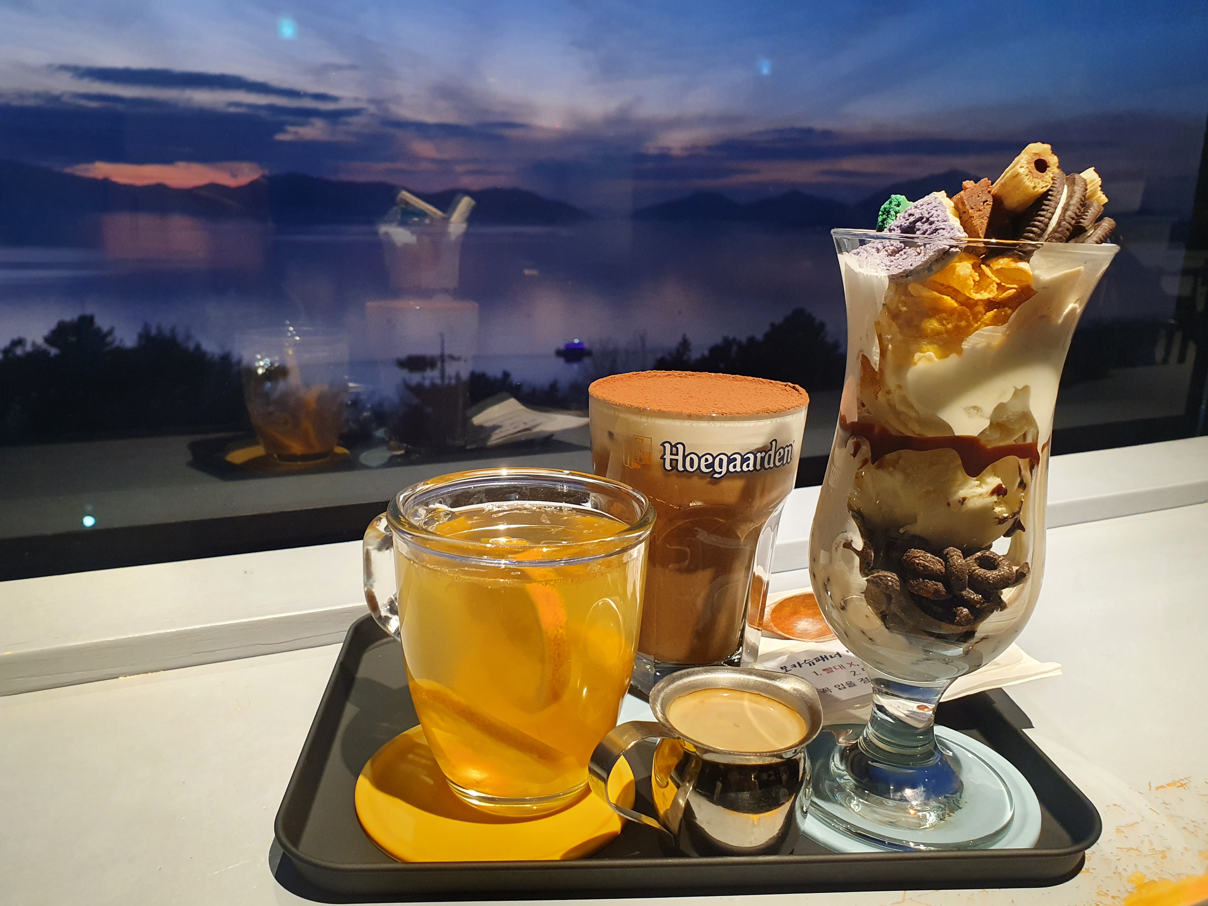  사천 뷰 맛집 , cafe코끼리