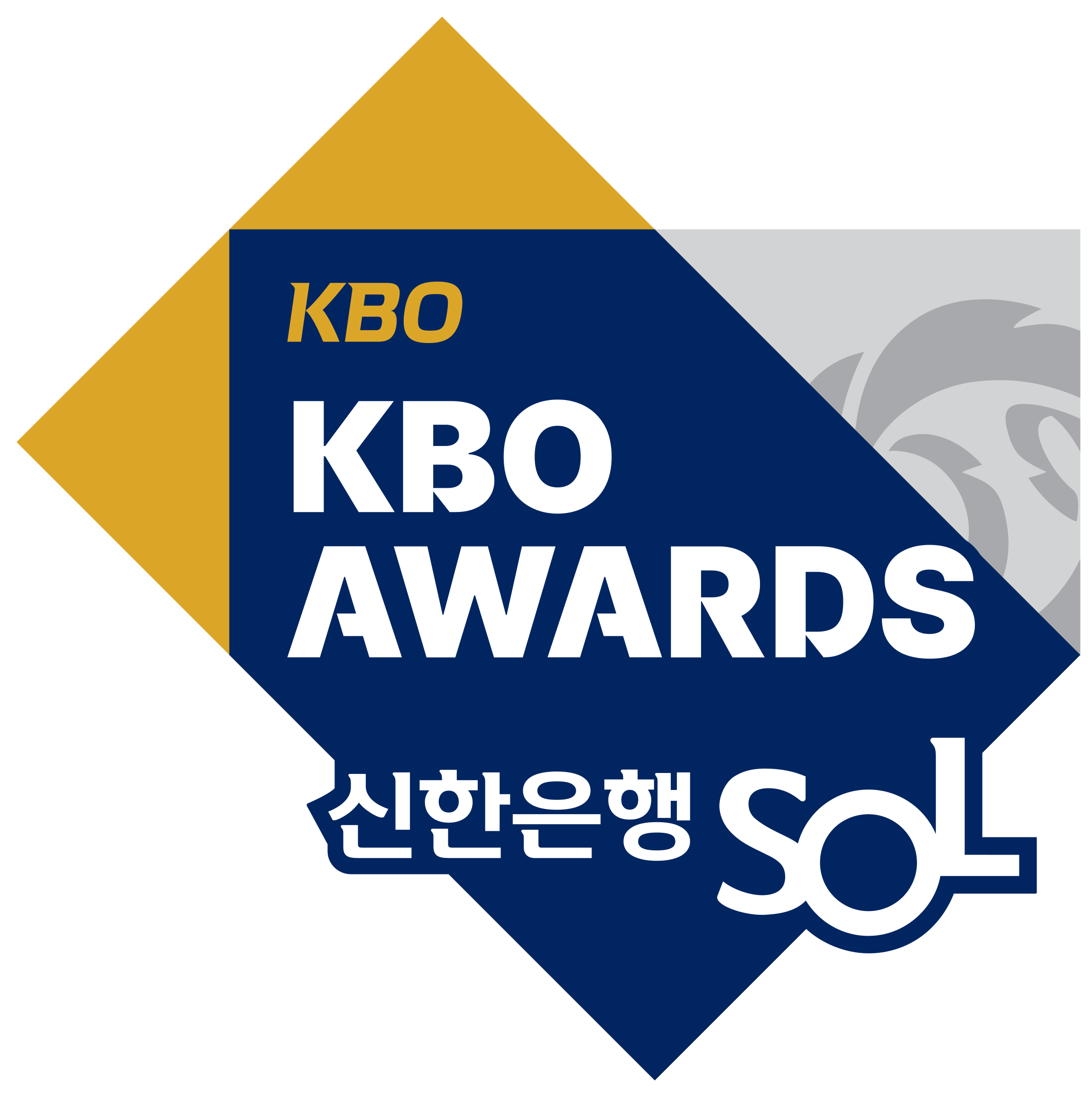베어스히비 2023 신한은행 SOL KBO 시상식