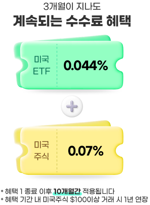 키움 증권 미국 주식 수수료 0.07%