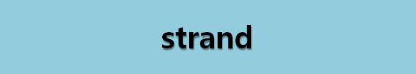  뉴스로 영어 공부하기: strand (발을 묶다)