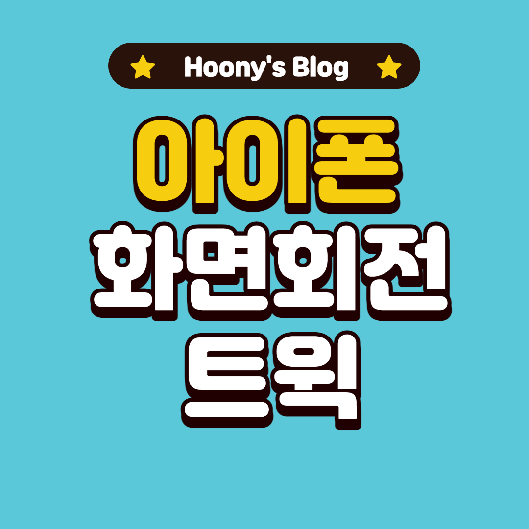  [탈옥] 영상 시청중 화면회전 설정이 가능한 트윅
