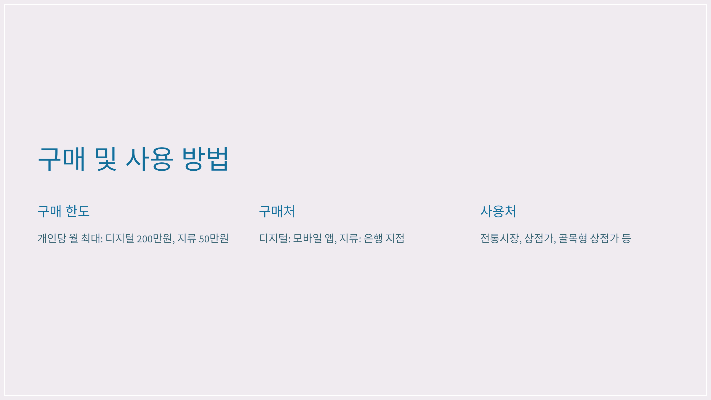 구매 및 사용 방법