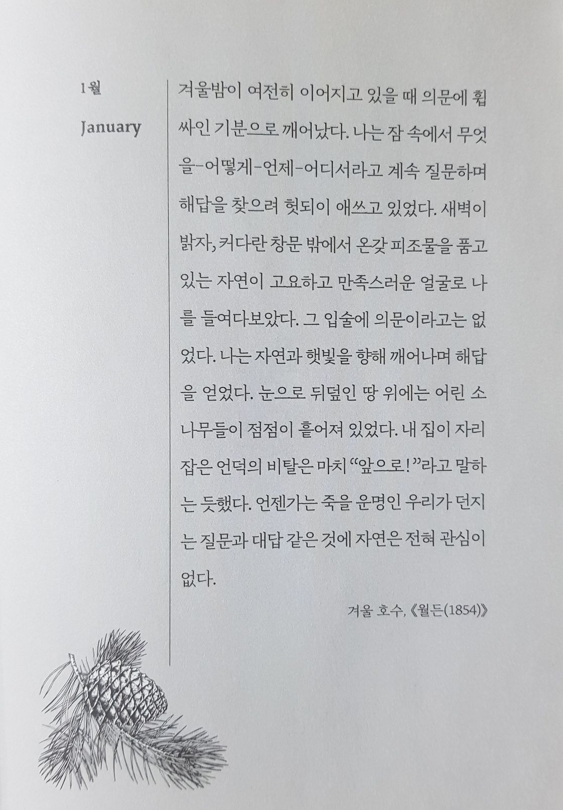 《매일 읽는 헨리 데이비드 소로》 1월 서문