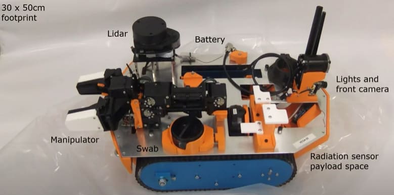  원전 방사능 오염 검사 로봇 '라이라(Lyra)'  VIDEO: A robot called Lyra is helping transform nuclear infrastructure inspection