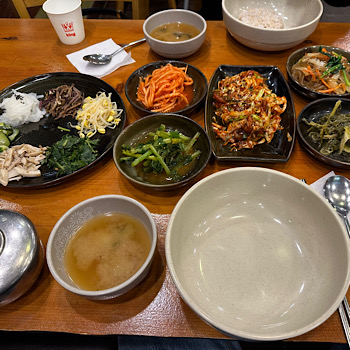 보리밥정식 사진