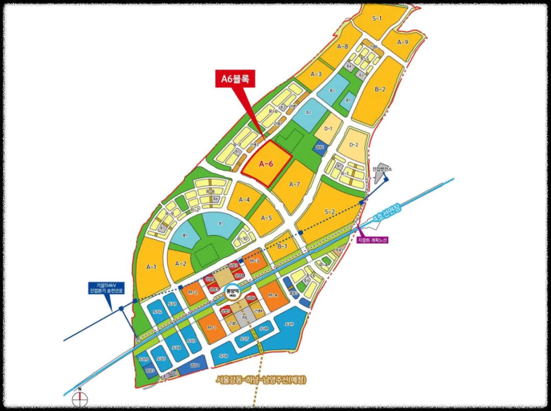 남양주 진접2지구 A6 블럭