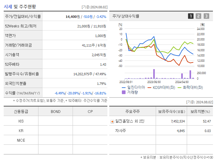 일진다이아_기업개요