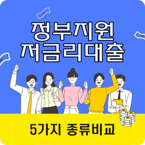 정부지원 저금리대출