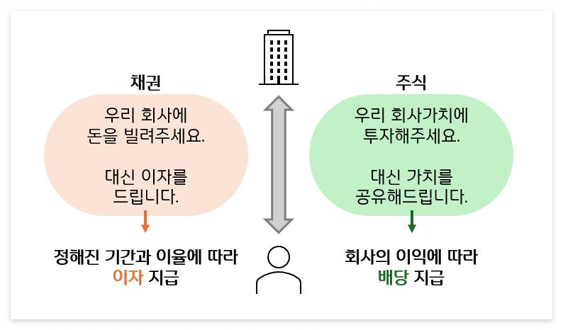 이자와 배당 차이