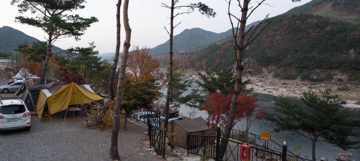 경호강캠핑장 이미지